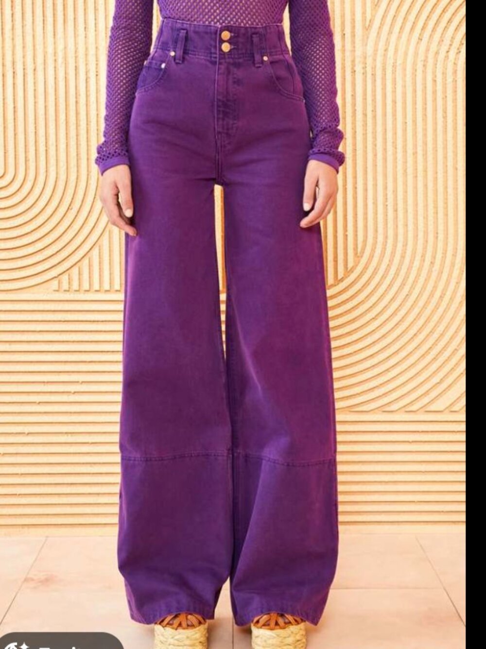 Ulla Johnson Margot Jeans in Cassis (purple) sz 26 like new condition